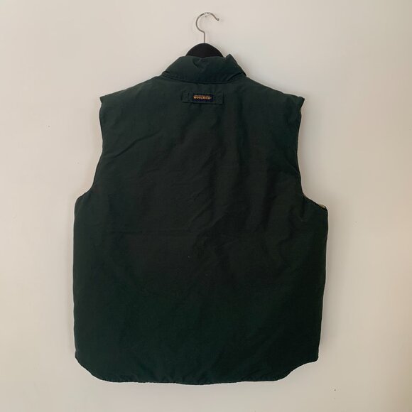 Vintage Woolrich Men's Duck Down Puffer Reversible Vest - Picture 3 of 12